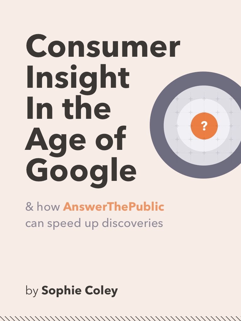 Book cover of Consumer Insight in the Age of Google
